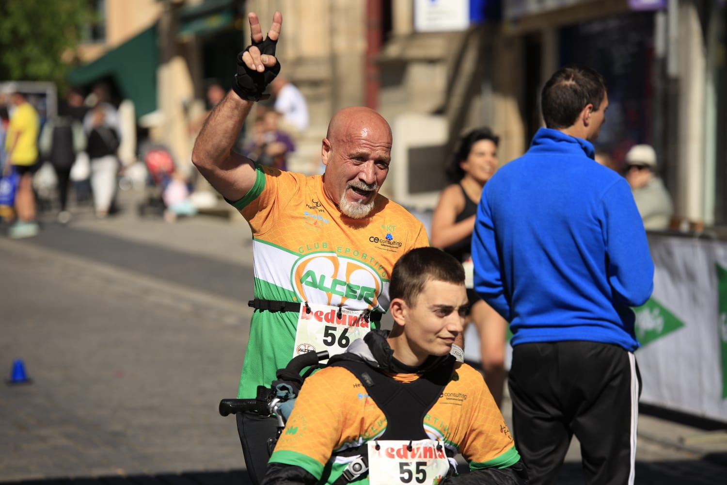 Pasos por la donación en la X Carrera Alcer de Salamanca