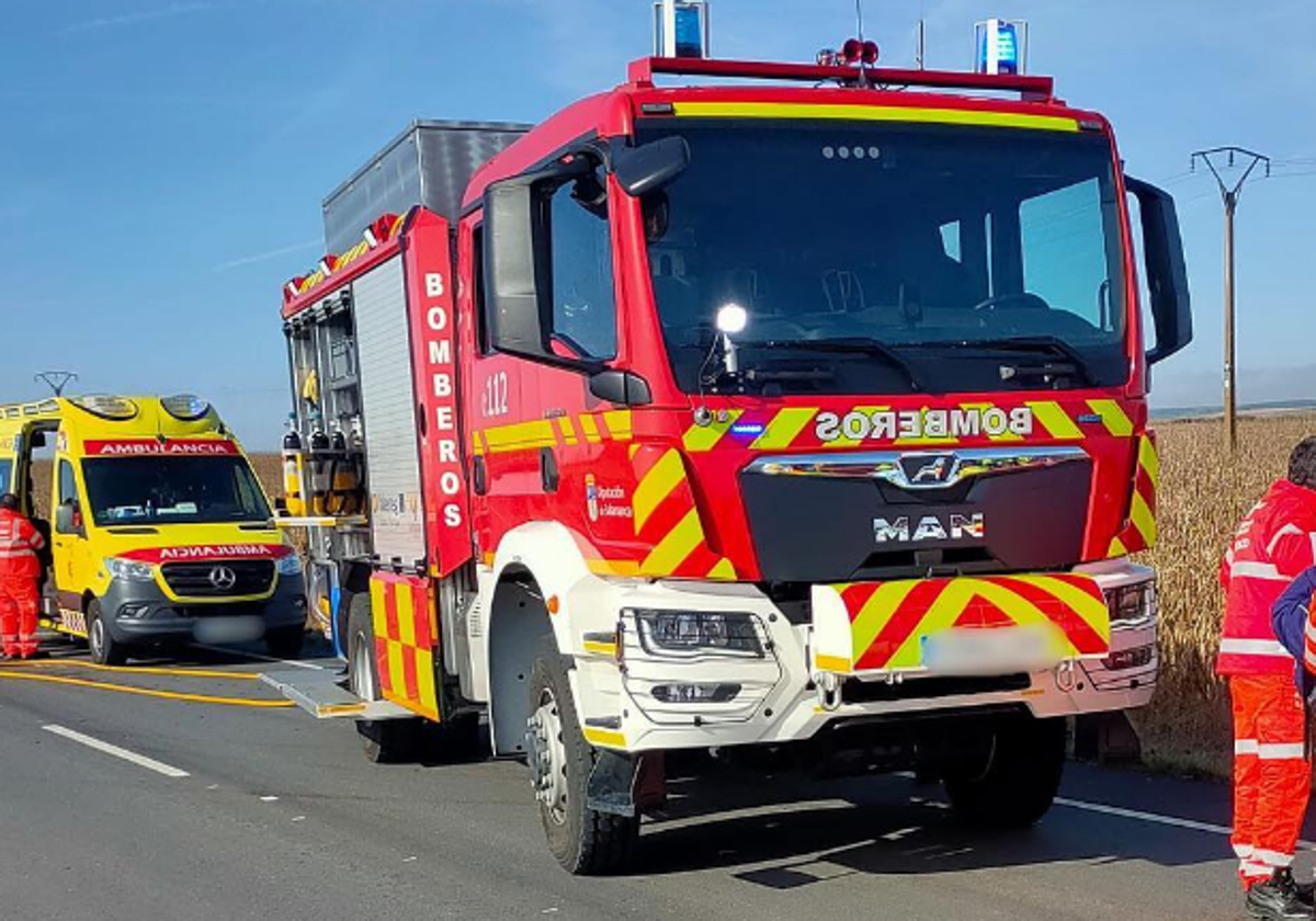 Foto de archivo de los Bomberos