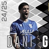 El atacante Dani García, segundo fichaje de Unionistas CF