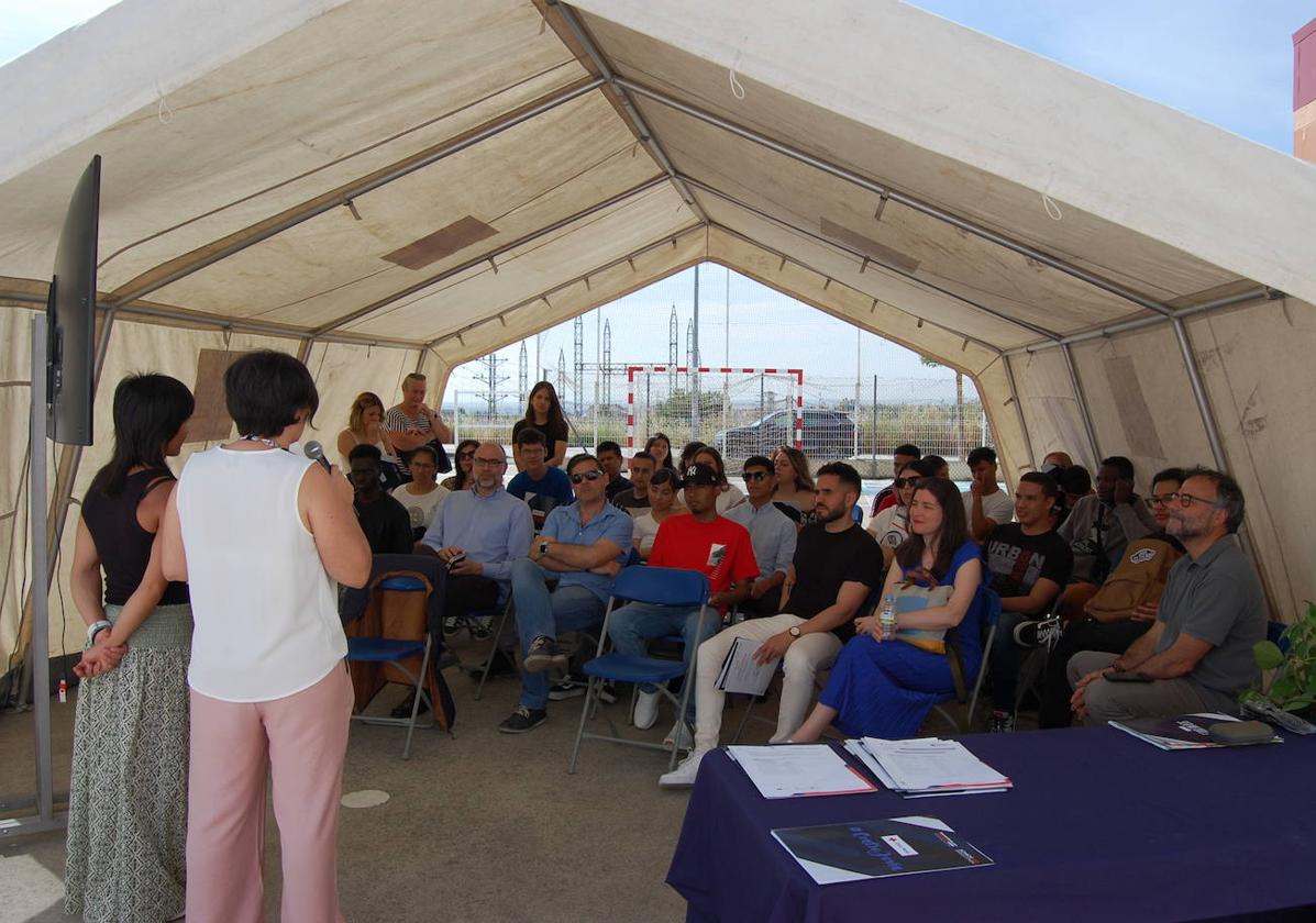 Acto de clausura de los cursos del Centro Joven de Cruz Roja.