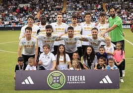 Once inicial del Salamanca UDS este pasado domingo ante el Tordesillas en el Helmántico.