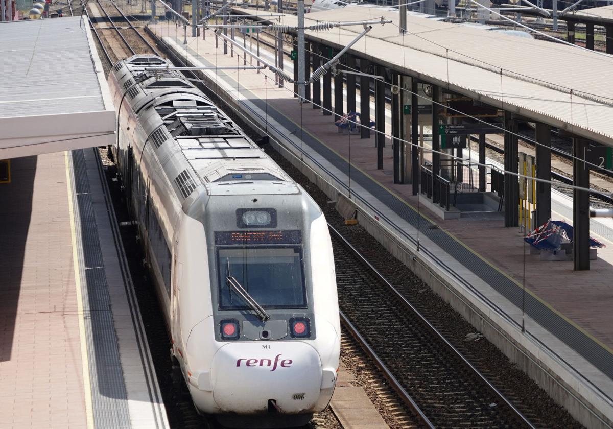 Foto de archivo de la estación de Renfe de Salamanca