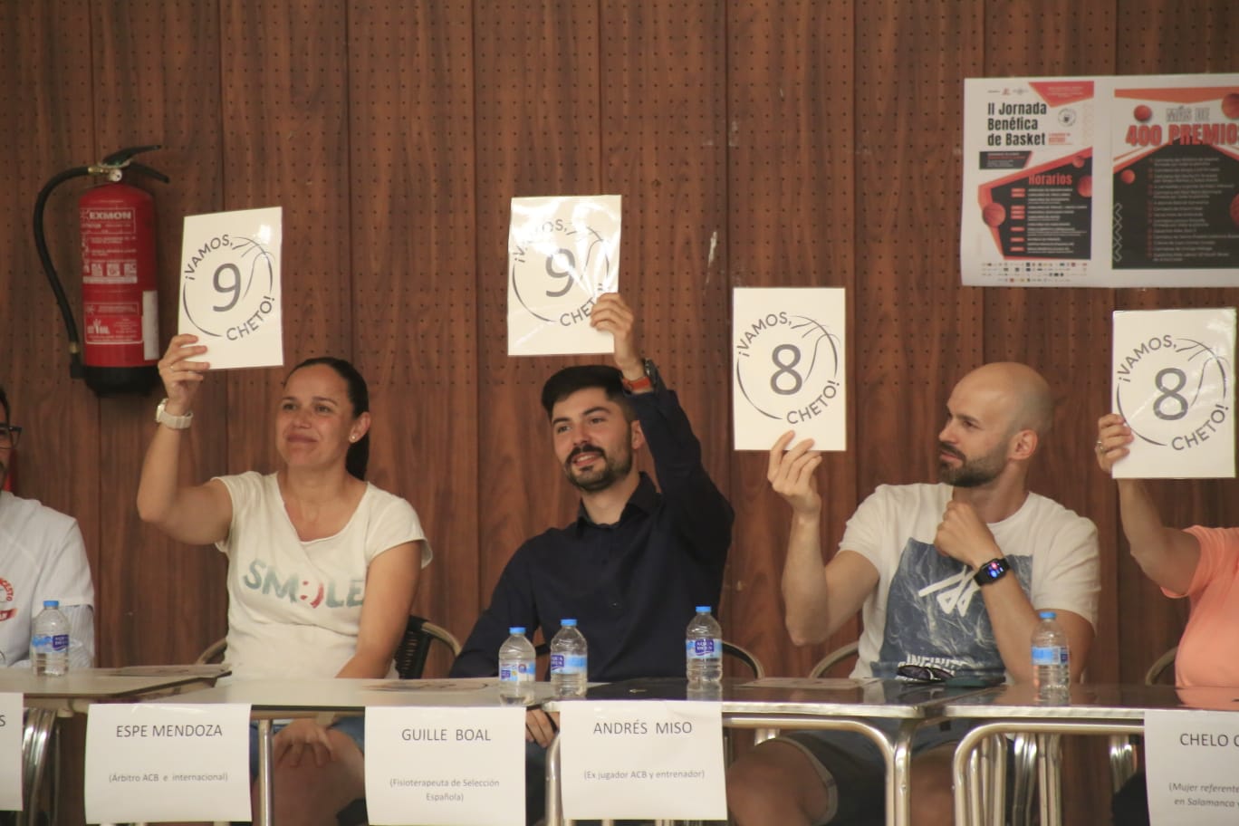 El baloncesto salmantino se une a favor de Cheto y la Asociación de Tumores Cerebrales