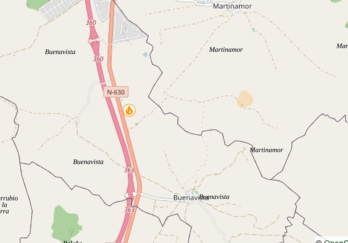 Activo un nuevo incendio en la provincia de Salamanca