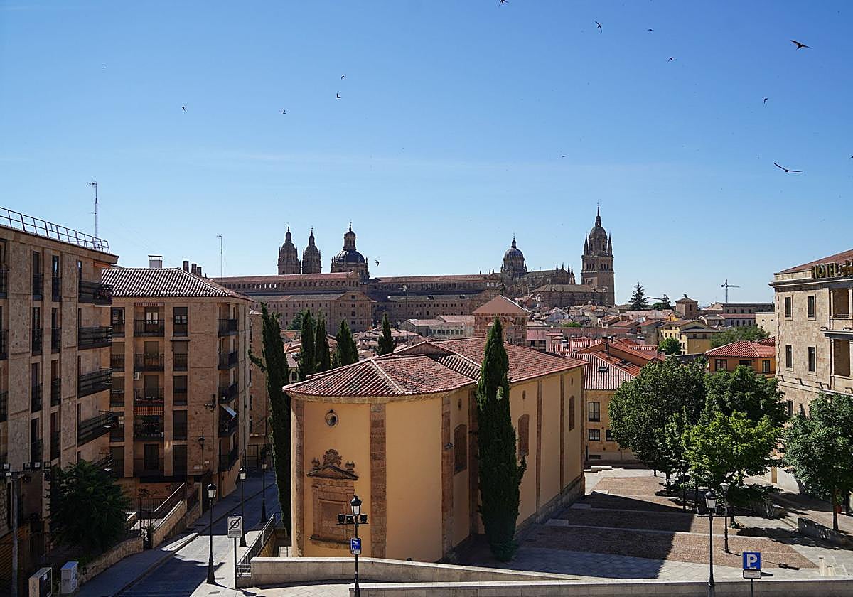 Imagen panorámica de Salamanca.