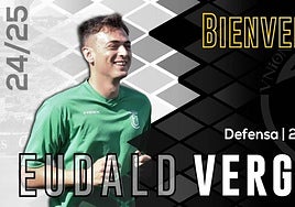 Eudald Vergés, nueva incorporación en la zaga de Unionistas