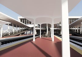 Así quedará la estación de Chamartín.