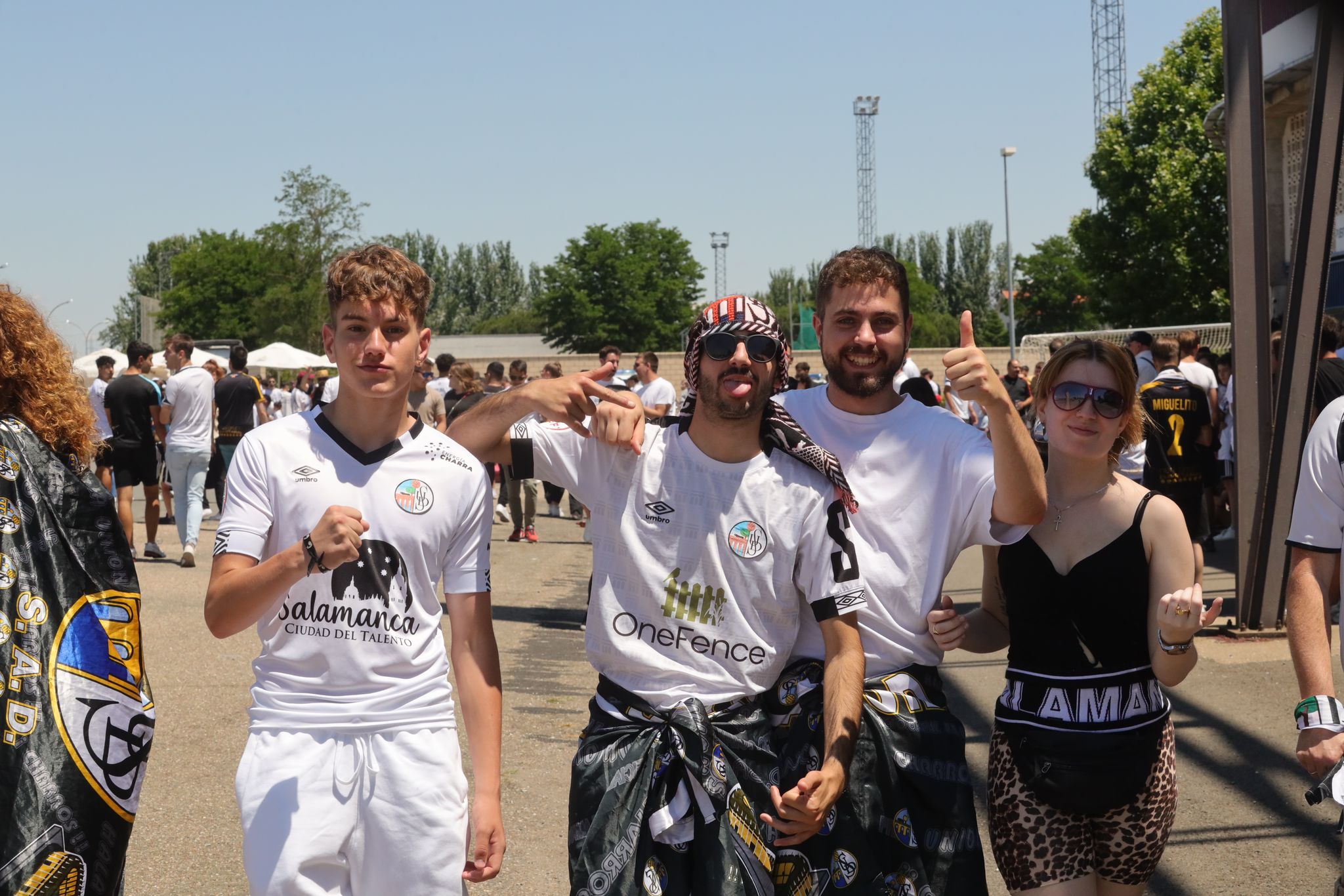 La Fan Zone del Salamanca UDS, en imágenes