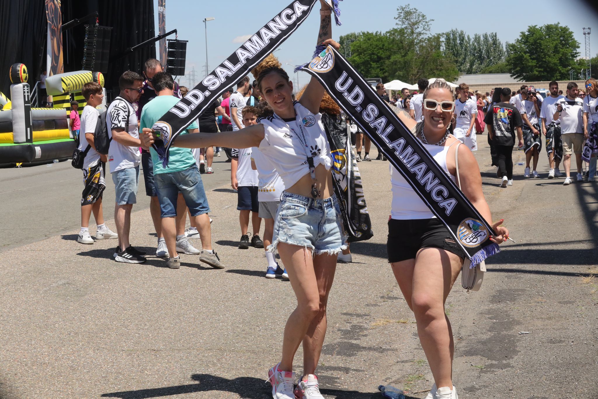 La Fan Zone del Salamanca UDS, en imágenes