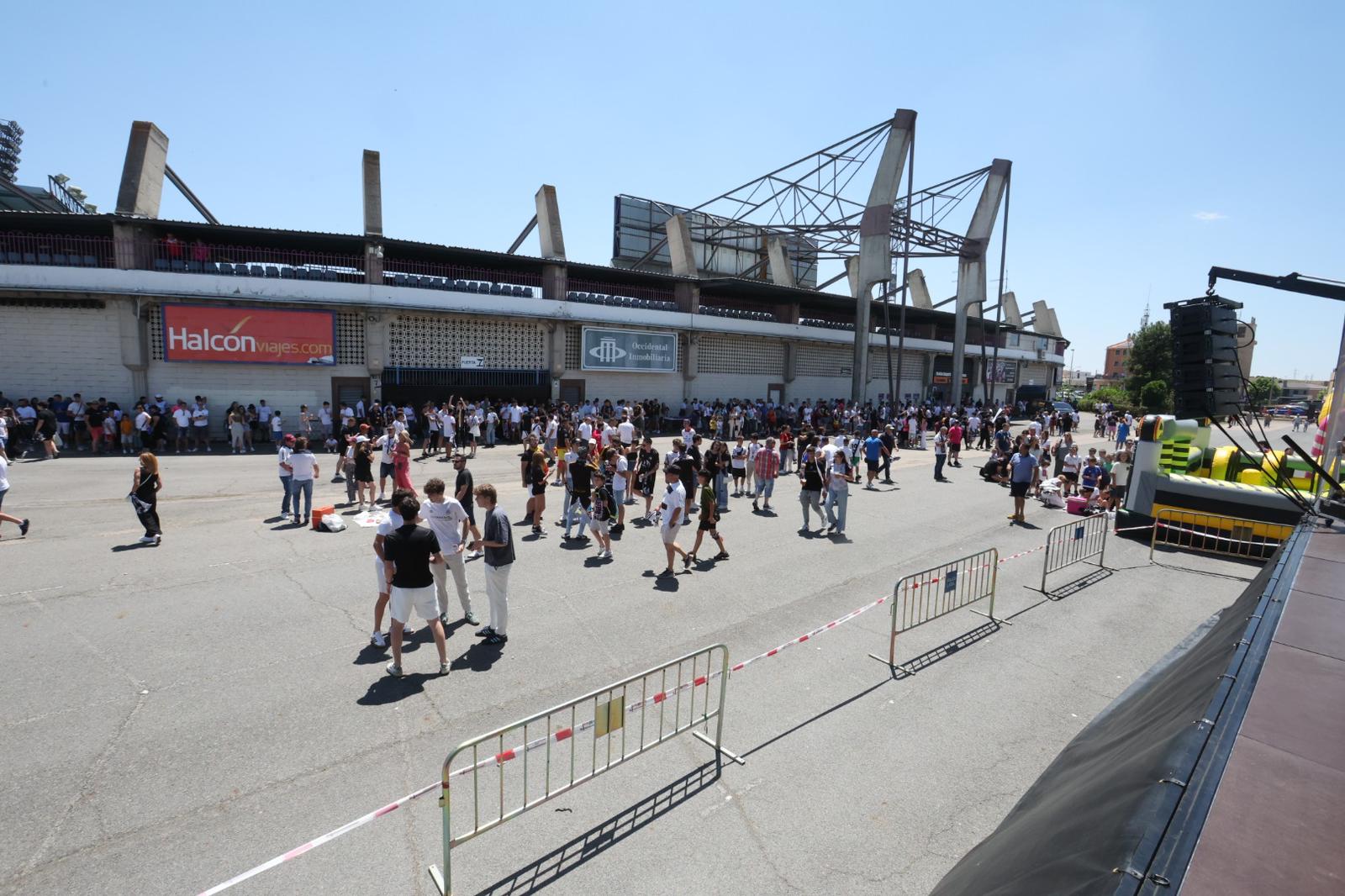 La Fan Zone del Salamanca UDS, en imágenes