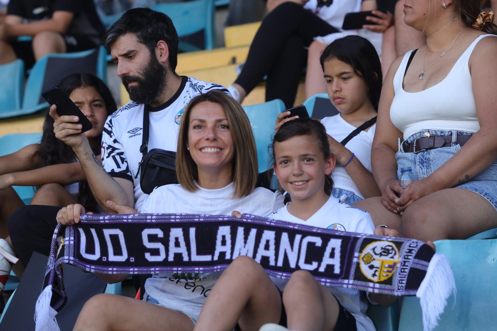 La grada del Helmántico, en la final por el ascenso a Segunda RFEF