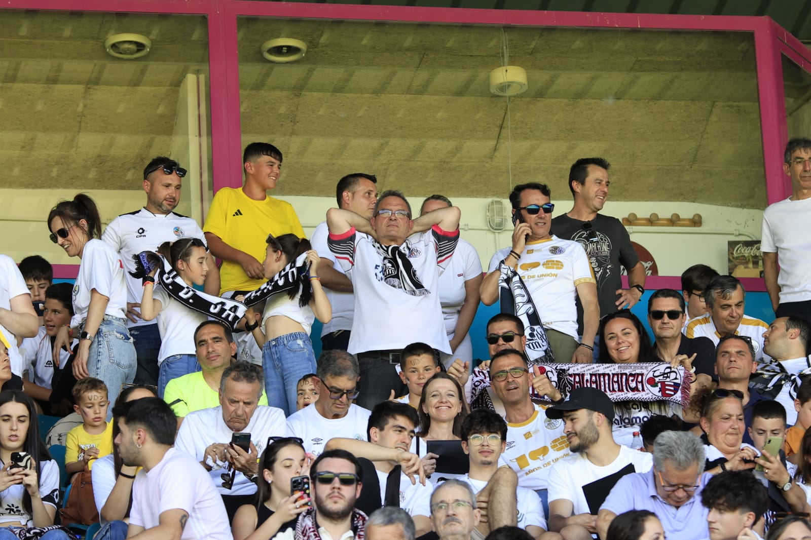 La grada del Helmántico, en la final por el ascenso a Segunda RFEF