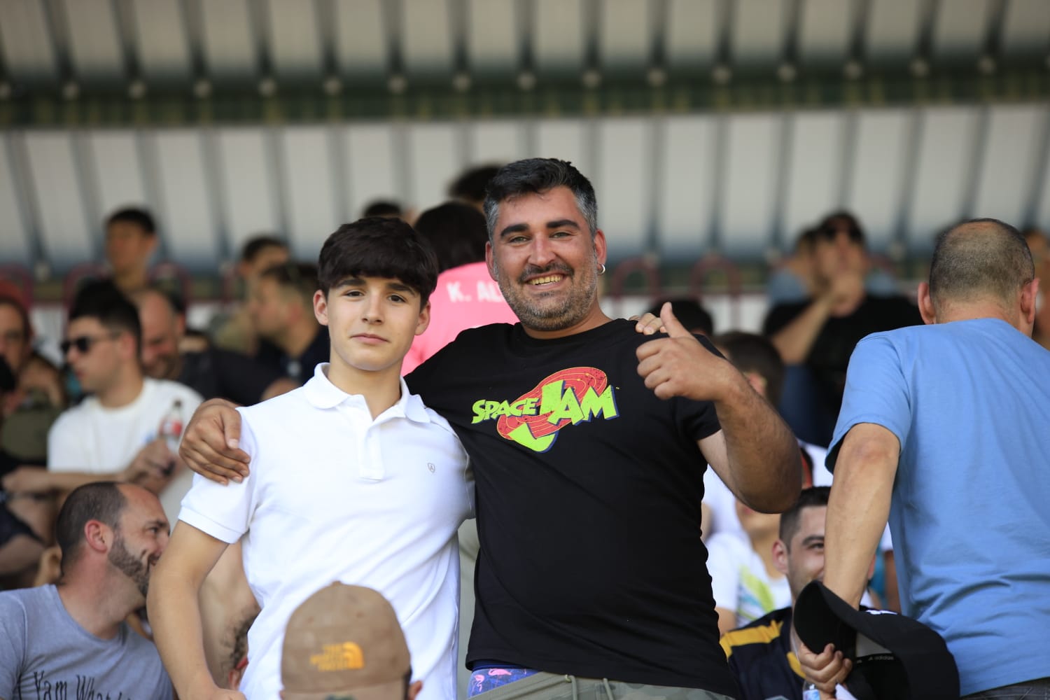 La grada del Helmántico, en la final por el ascenso a Segunda RFEF