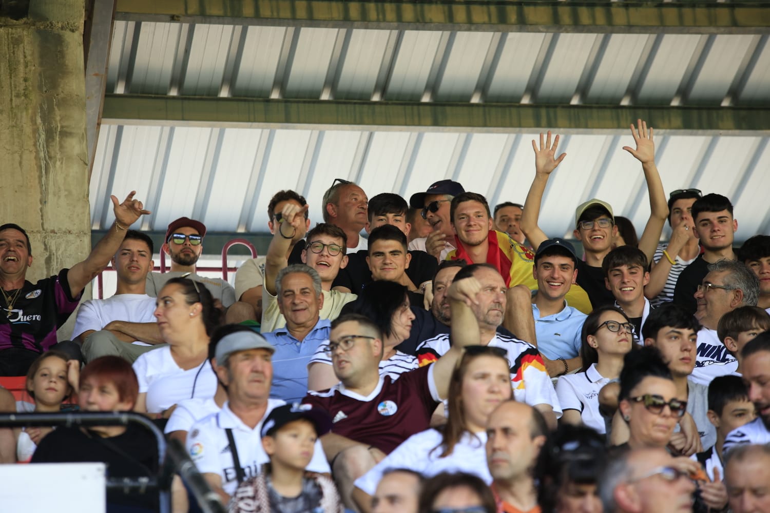 La grada del Helmántico, en la final por el ascenso a Segunda RFEF