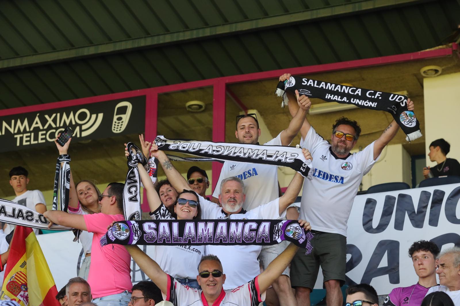 La grada del Helmántico, en la final por el ascenso a Segunda RFEF