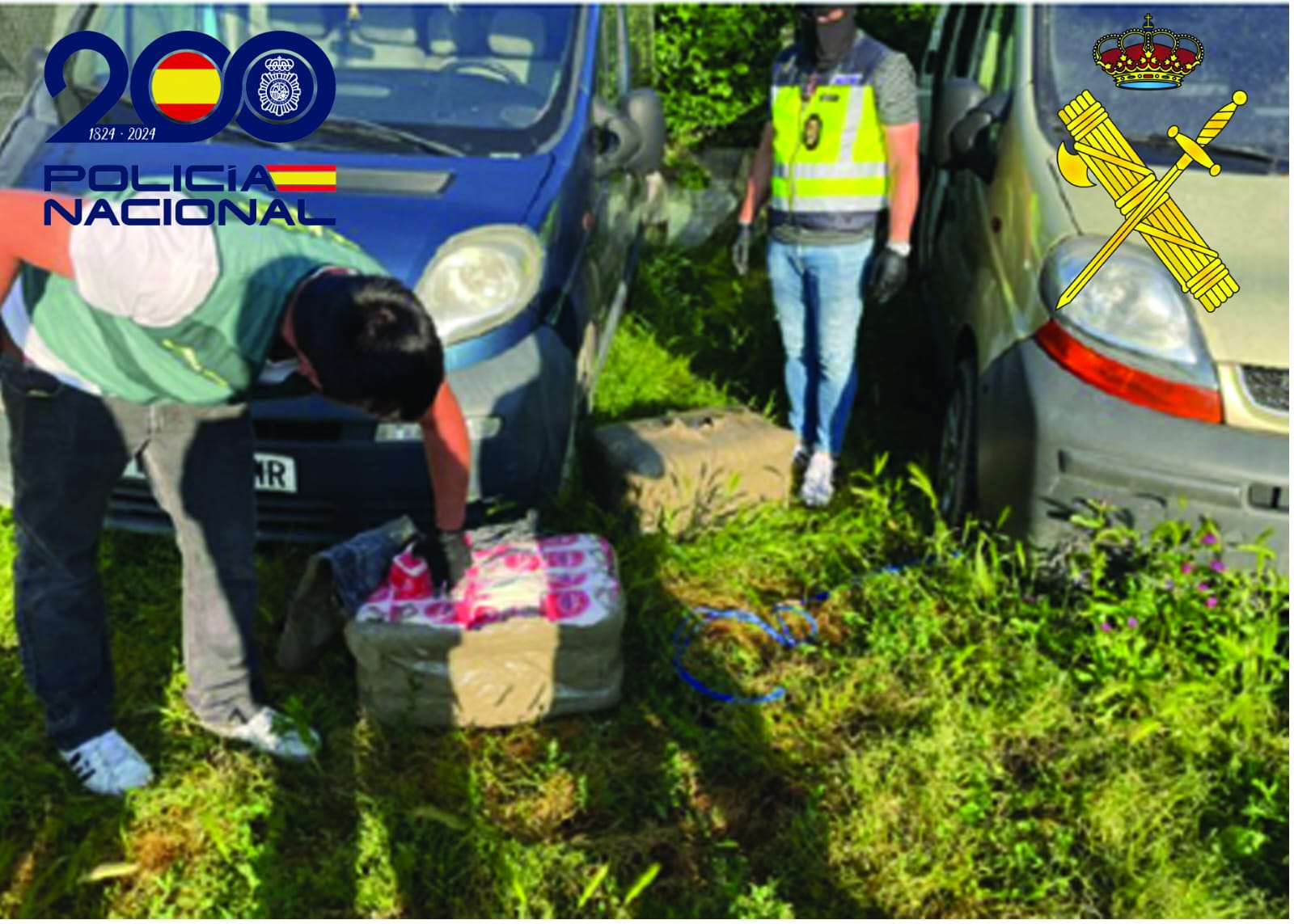 La Guardia Civil en la operación.