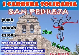 I Carrera Solidaria San Pedreja: recorrido, inscripciones y categorías