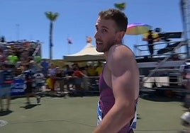 Álvaro de Arriba, tras la final.