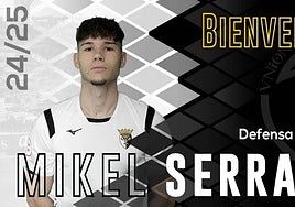 Mikel Serrano, nuevo jugador de Unionistas al menos dos temporadas