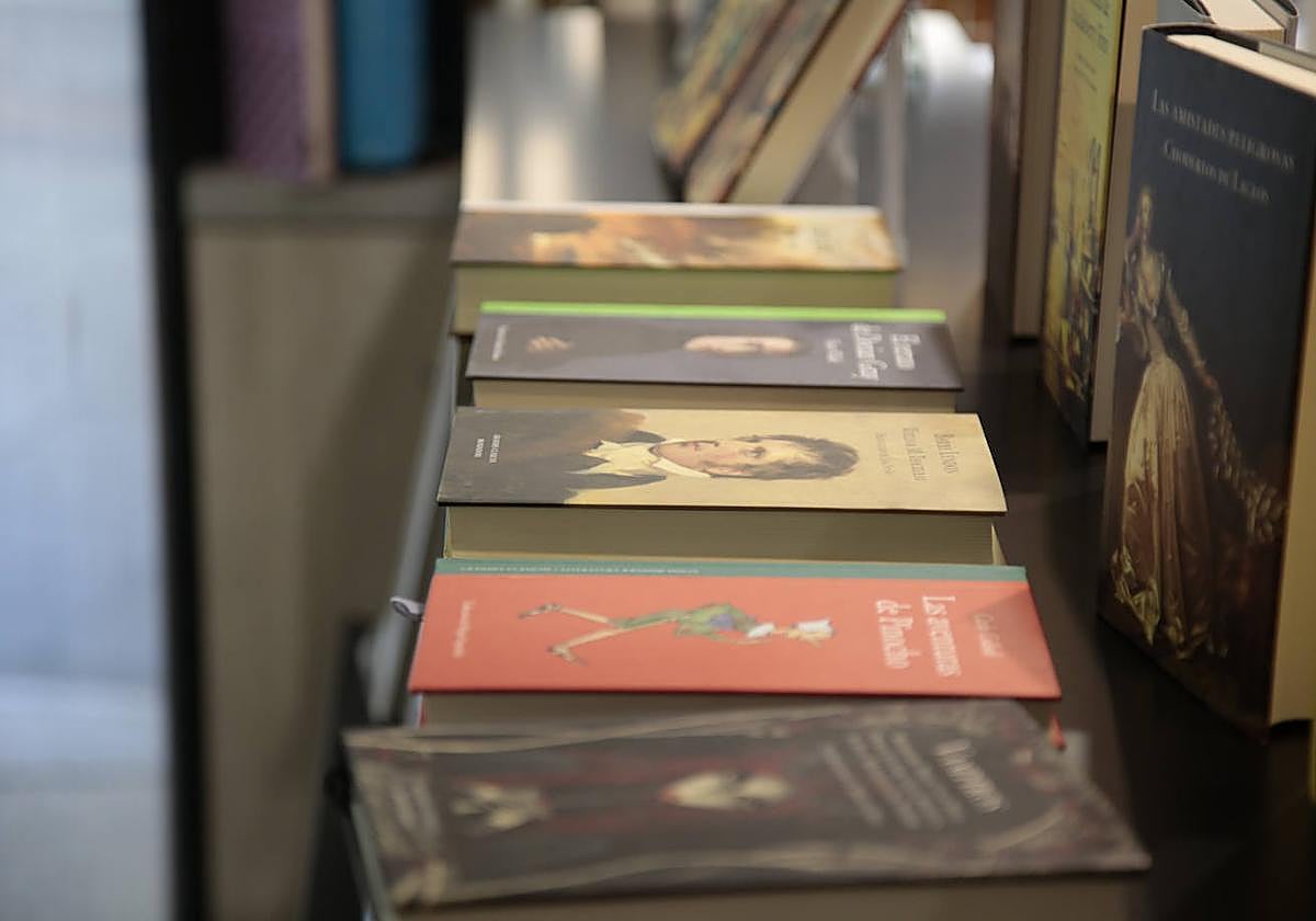 Libros en uno de los establecimientos