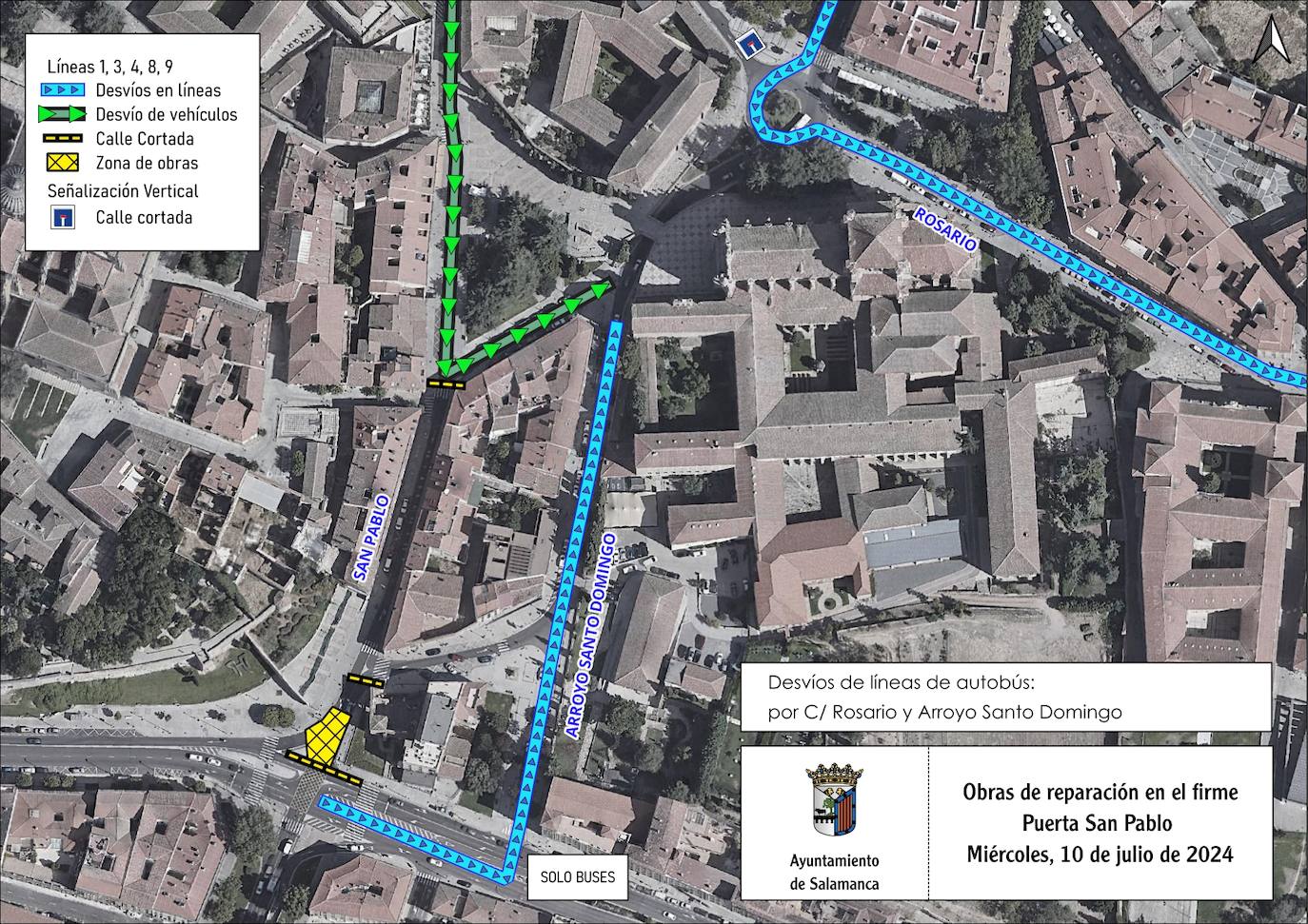 Corte de tráfico de San Pablo.