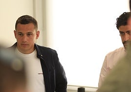 Dani Llácer y Rubén Andrés, entrenador y director deportivo de Unionistas