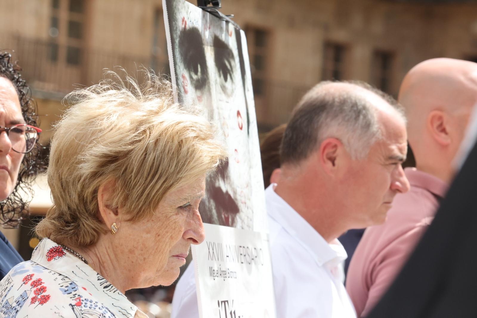 El acto en memoria de Miguel Ángel Blanco, en imágenes