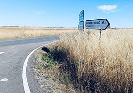 Cruce de caminos en La Armuña.