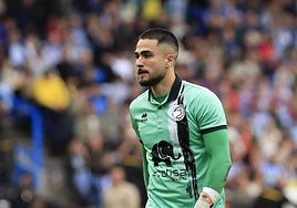 Iván Martínez, portero de Unionistas de Salamanca