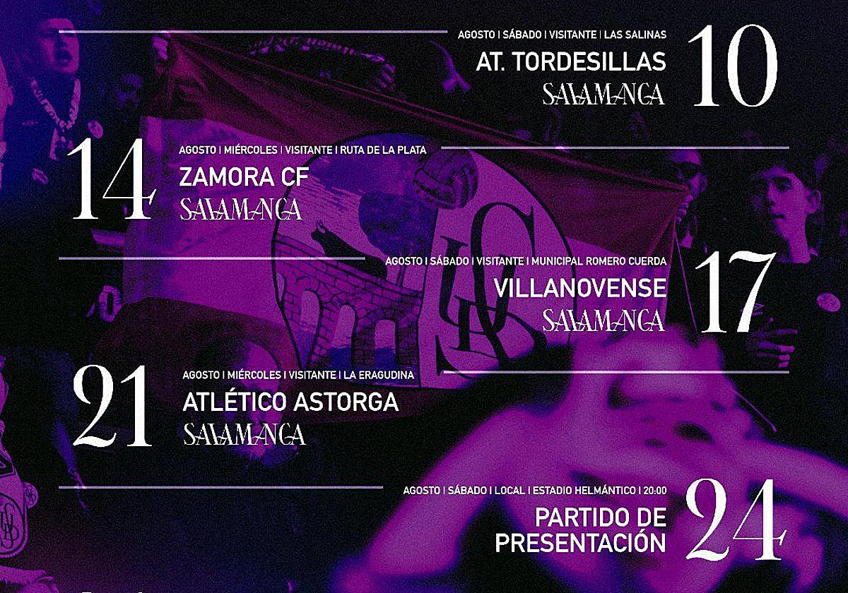 Partidos de pretemporada del equipo salmantino