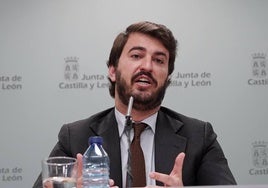 Juan García Gallardo, en una comparecencia en Cortes.