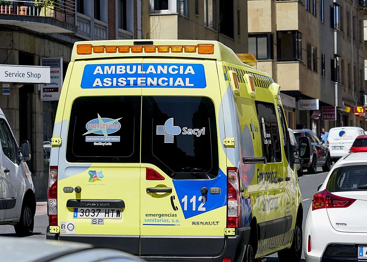 Imagen de archivo de una ambulancia