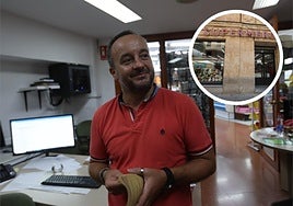 Julián, responsable del Supermercado en la calle Zamora.