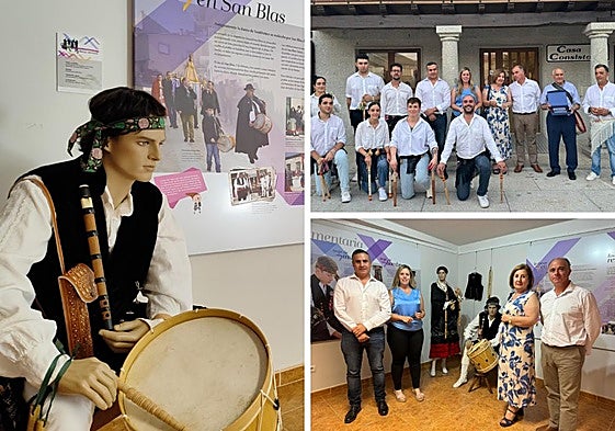 Imágenes de la inauguración en Santibáñez de la Sierra.