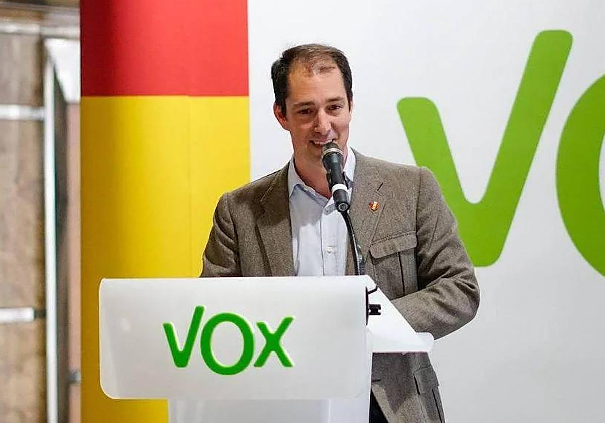 Víctor González, en Salamanca.