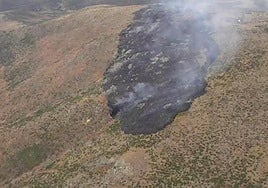 Imagen de archivo de un incendio anterior.