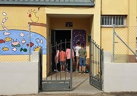 Alumnos en un centro agrupado rural de Castilla y León.