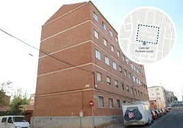 El edificio que se vacía y su localización.