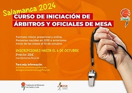 Cartel informativo del curso