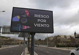 Cierre preventivo de parques en Salamanca debido a la alerta por fuertes rachas de viento