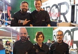 El ibérico protagoniza la última jornada en el stand de Salamanca Para Comérsela en San Sebastián Gastronomika