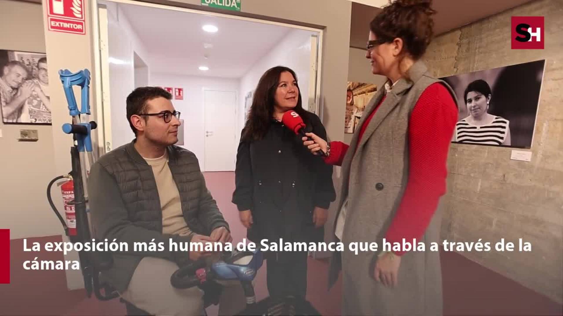 La Fundación AVIVA expone el día a día de personas con discapacidad