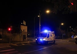 Foto de archivo de una ambulancia del Sacyl.