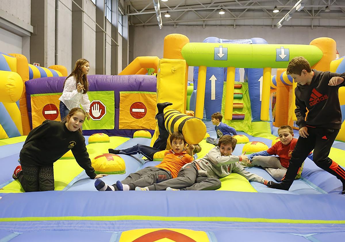 Imagen de archivo de uno de los juegos en el recinto ferial.