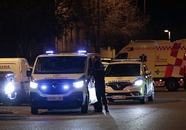 Foto de archivo. Vehículo de la Policía Local y Policía Nacional