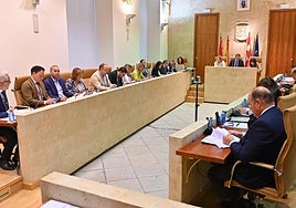 Imagen de un pleno municipal en una imagen de archivo.