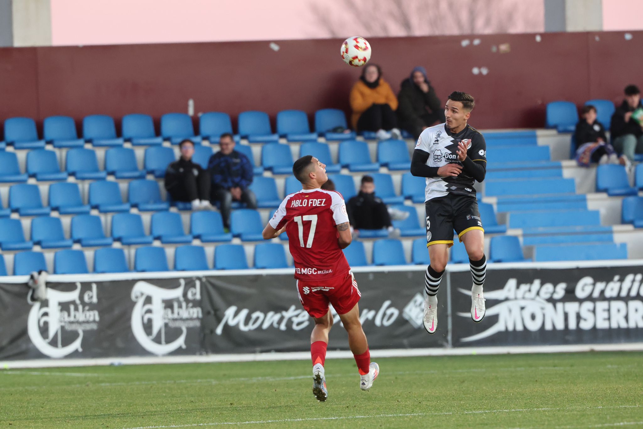 Unionistas contra Nàstic, en imágenes