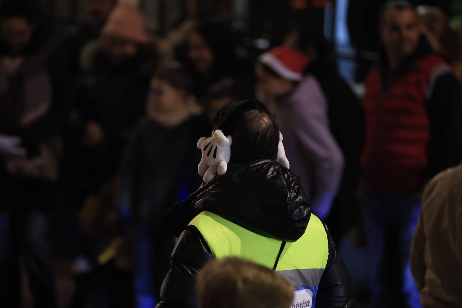 Papá Noel se deja ver en la Cabalgaza de Salamanca