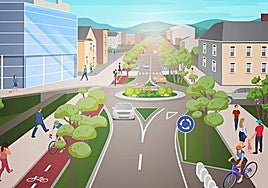 Proyecto de humanización del ministerio para travesías urbanas.