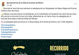 Más pueblos de Salamanca avisan de posibles variaciones en la Cabalgata por la lluvia